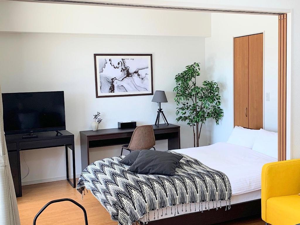 Postel nebo postele na pokoji v ubytování European House Reisen