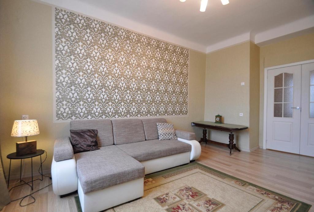 Posezení v ubytování Castle View Apartment