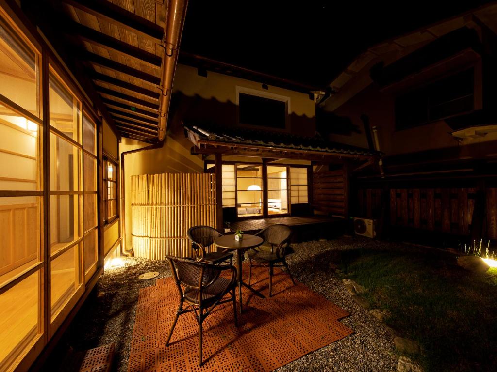 Budova, kde se ryokan nachází