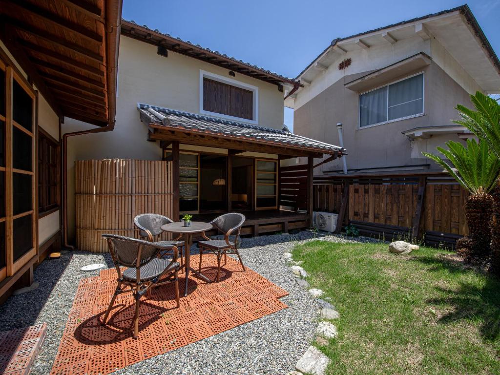 Budova, kde se ryokan nachází