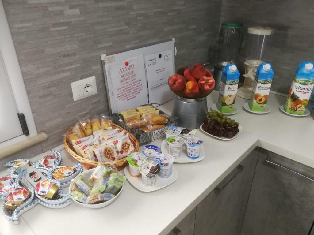 Cibo presso il bed & breakfast o nelle vicinanze