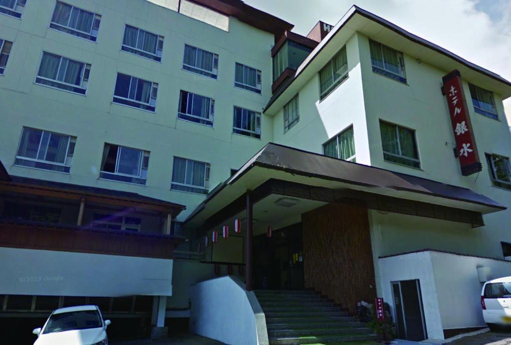Budova, kde se ryokan nachází