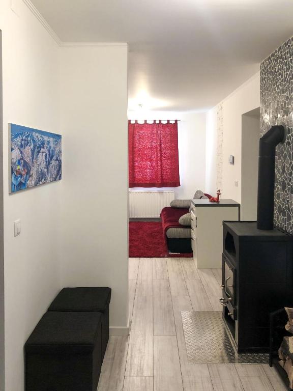 Sjónvarps- og/eða afþreyingartæki á Apartment for your Holiday