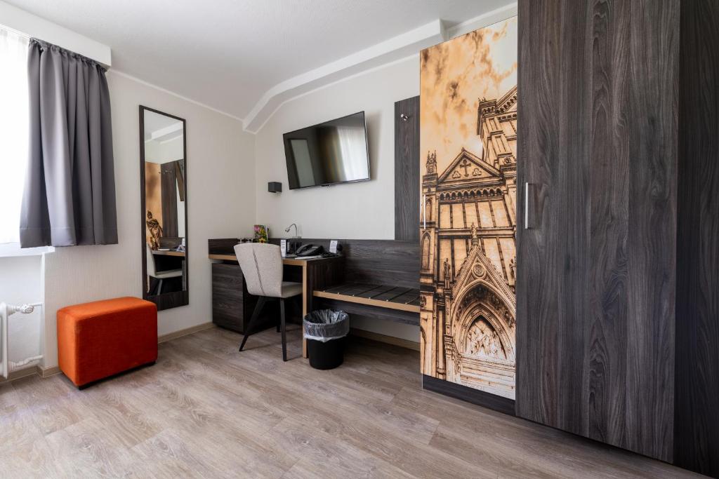 Posezení v ubytování Art Hotel Aachen