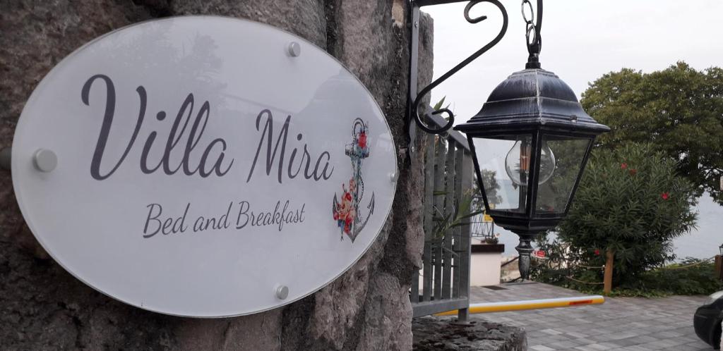 Certifikát, hodnocení, plakát nebo jiný dokument vystavený v ubytování Villa Mira Bed and Breakfast