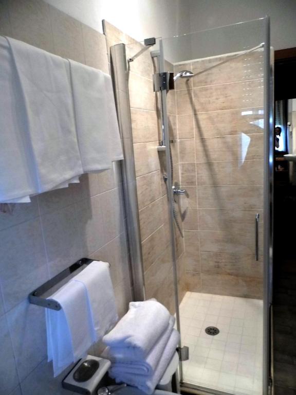 Kúpeľňa v ubytovaní Hotel Accursio