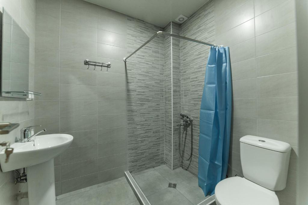 Koupelna v ubytování Hotel Complex Nabadi
