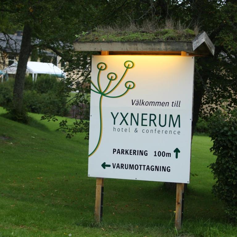 Certifikát, hodnocení, plakát nebo jiný dokument vystavený v ubytování Yxnerum Hotell
