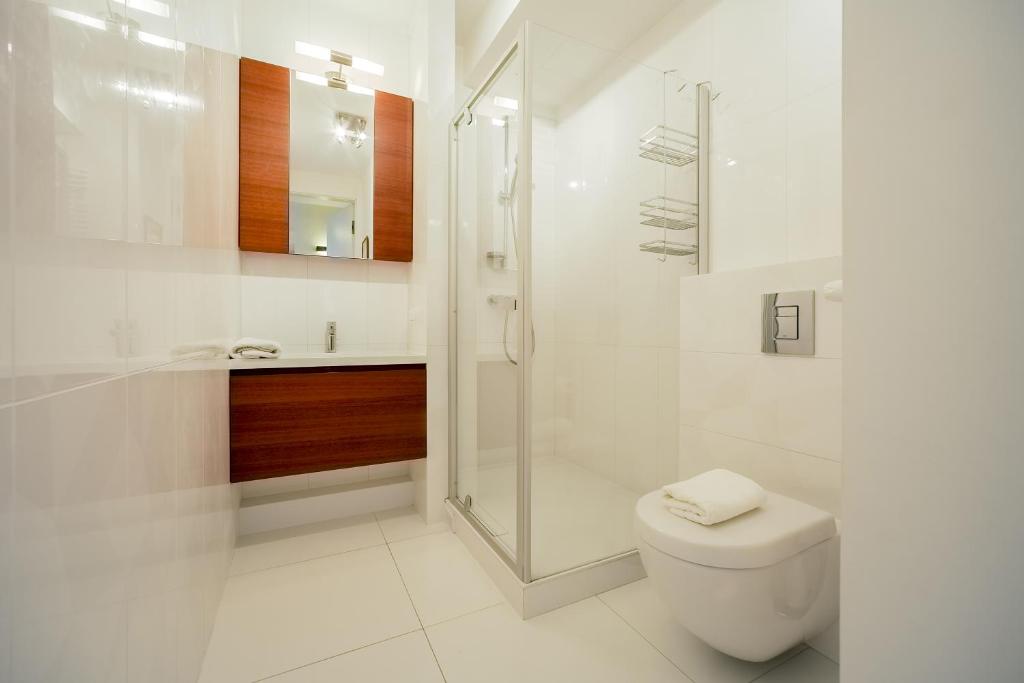 Kúpeľňa v ubytovaní Platinum Towers E-Apartments
