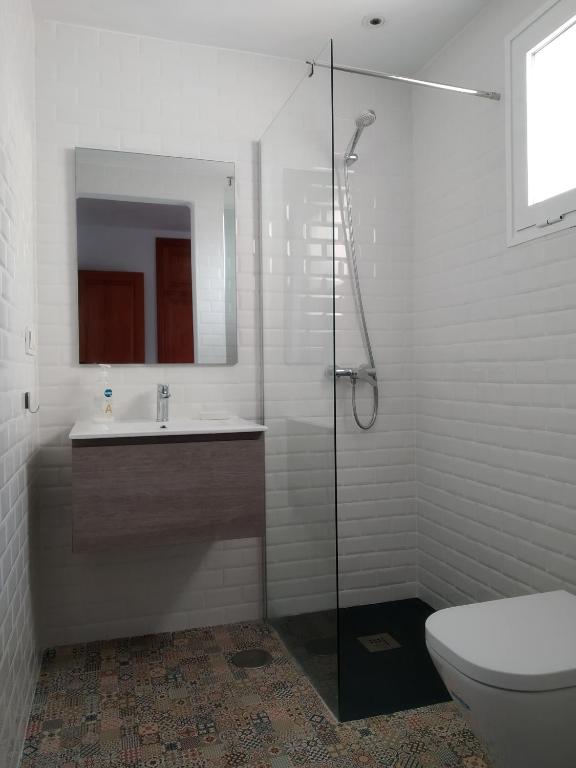 Koupelna v ubytování Apartamento Arena y Sal
