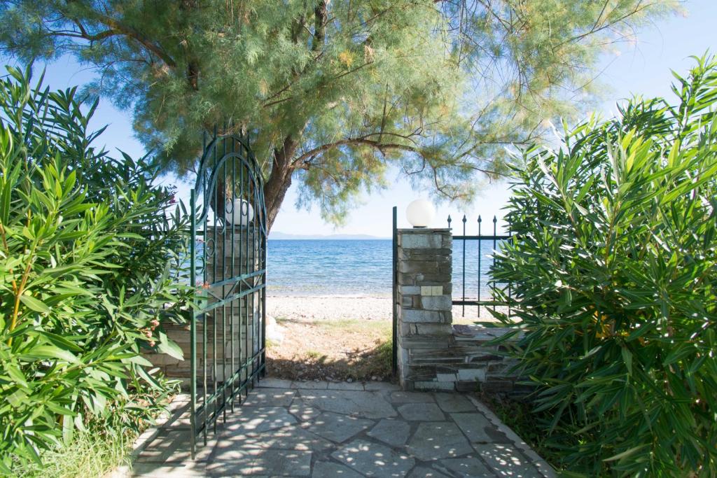 Fotografie z fotogalerie ubytování Romantic Seafront Studio - Dream Garden v destinaci Platanidia