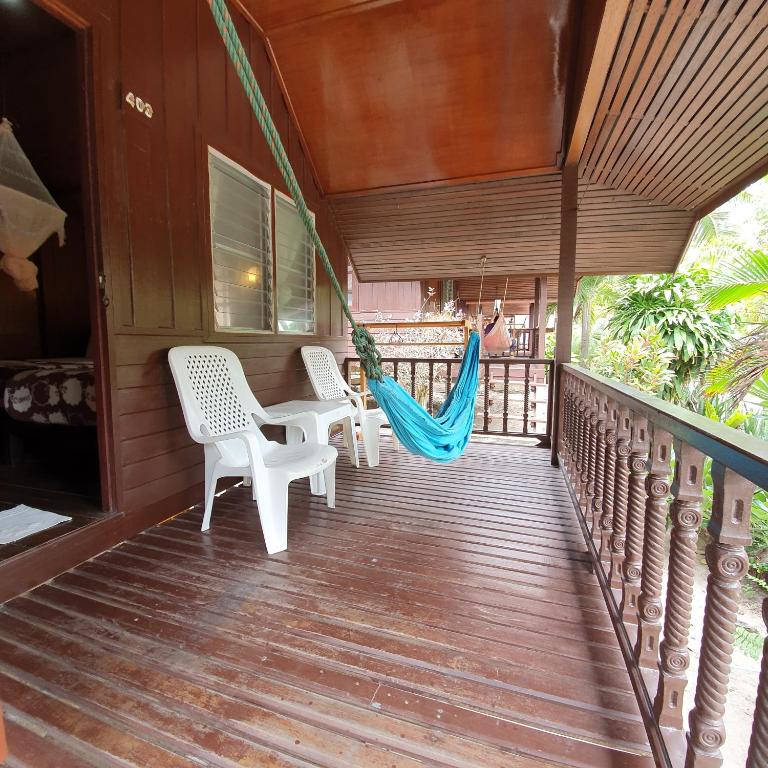 Balkón nebo terasa v ubytování Silver Sands Resort - Koh Tao
