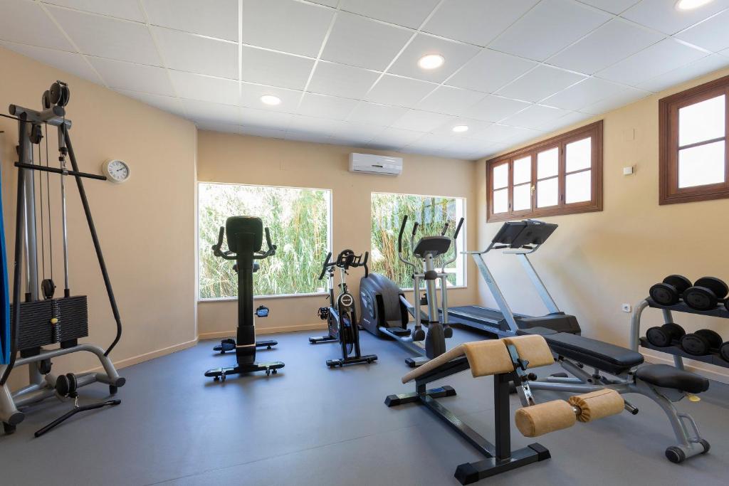 Fitness centrum a/nebo fitness zařízení v ubytování Hipotels Flamenco Conil