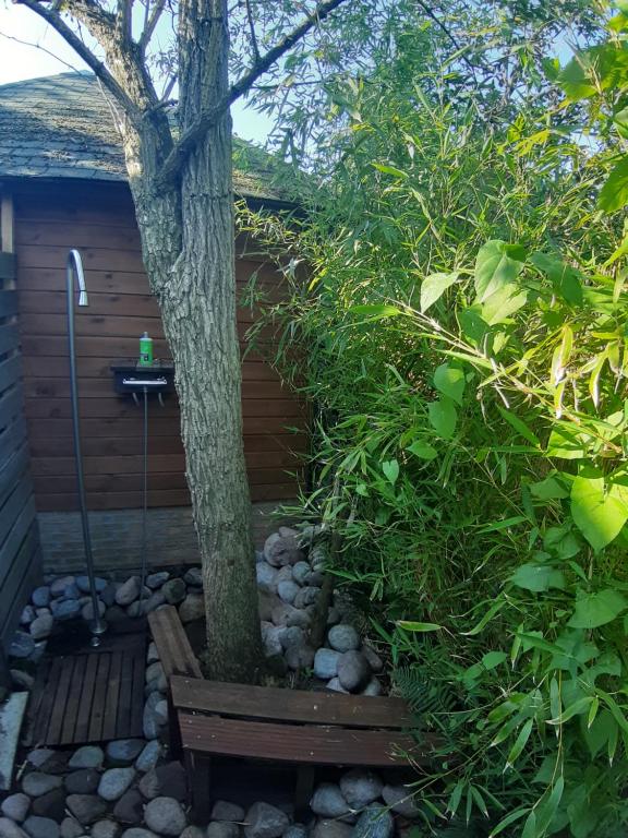 Zahrada ubytování Ecolodge de Parel Schoorl