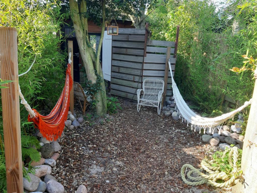 Zahrada ubytování Ecolodge de Parel Schoorl