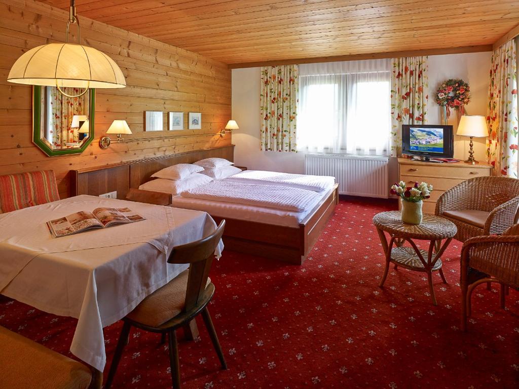 Postel nebo postele na pokoji v ubytování Appartementhaus Holiday