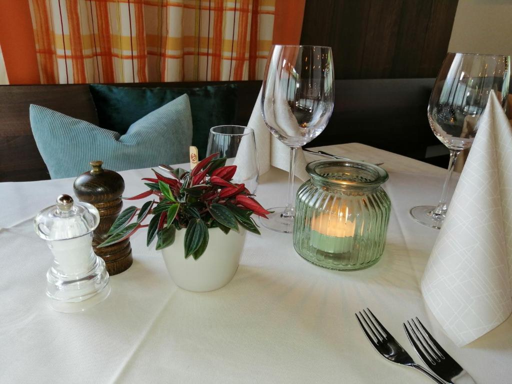 Nápoje v ubytování Hotel Restaurant Knobelboden