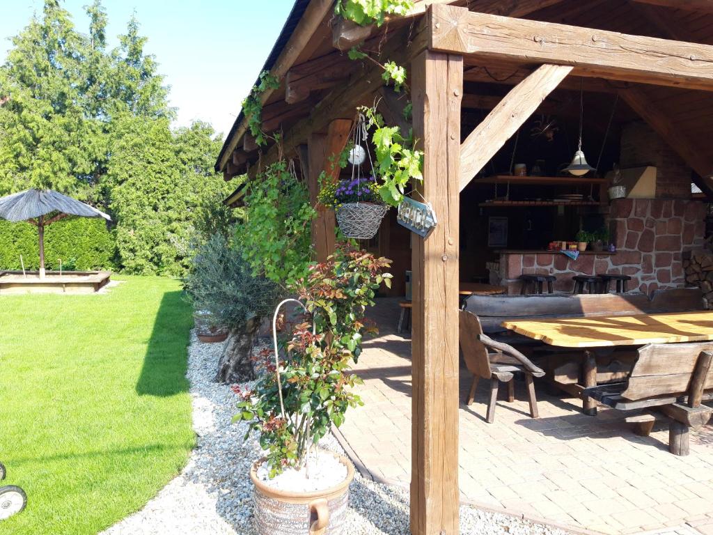 Zahrada ubytování Penzion Pod Hradem