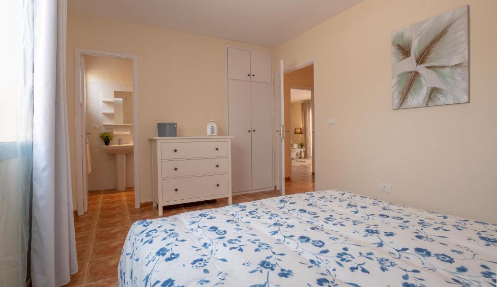 Postel nebo postele na pokoji v ubytování Villa Orquídea