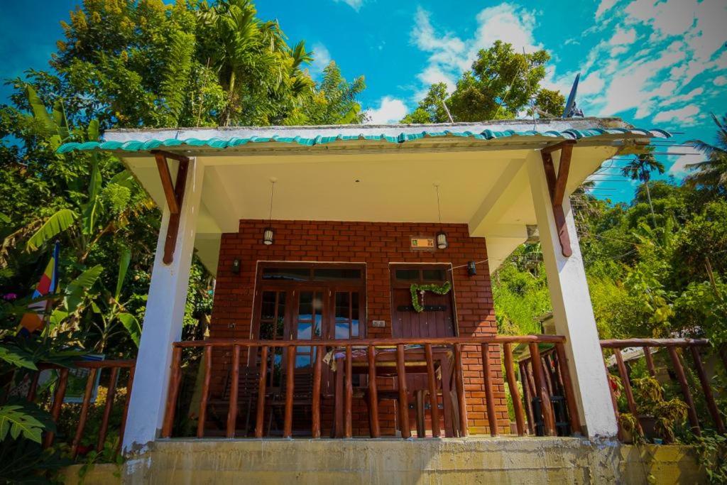 Balkón nebo terasa v ubytování Snuggle Cottage
