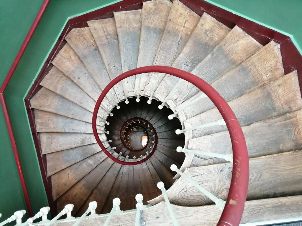 Hotel Du Cygne Tours - 单人阁楼间 - 可通过楼梯抵达
