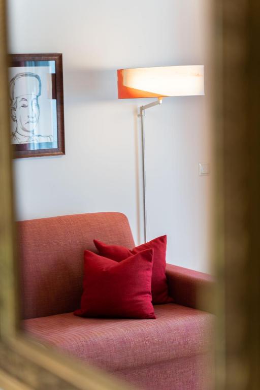 Posezení v ubytování Alpinikum Apartments