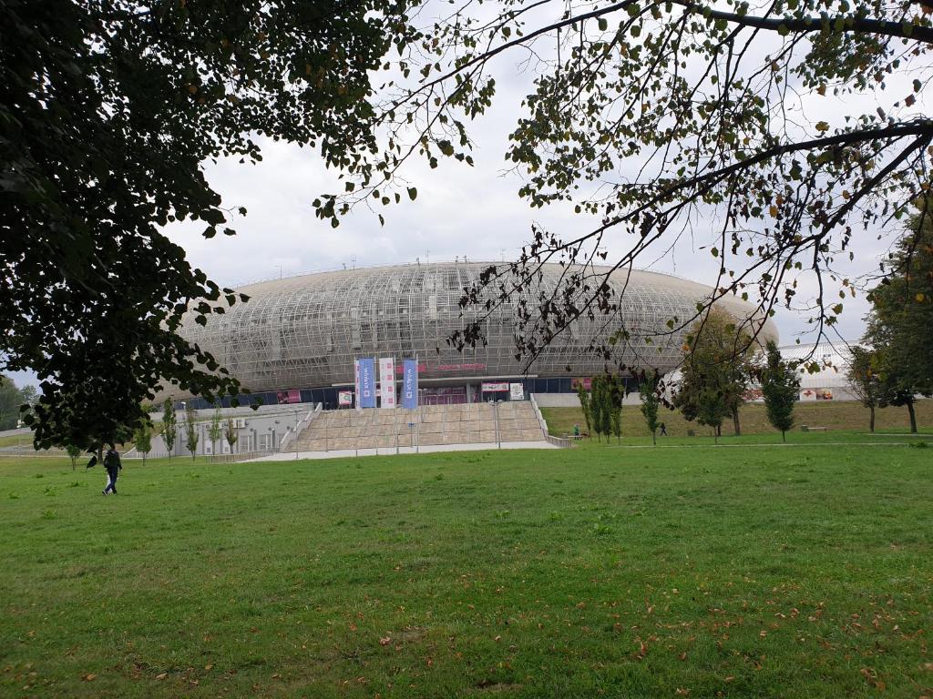 Vonkajšia záhrada v ubytovaní ap4you Tauron Cracow