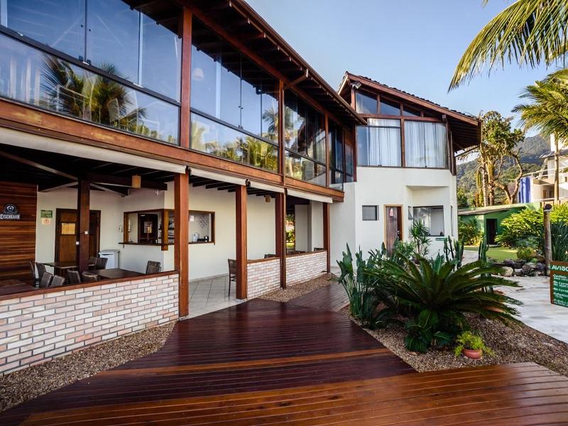 O edifício em que o hotel se localiza