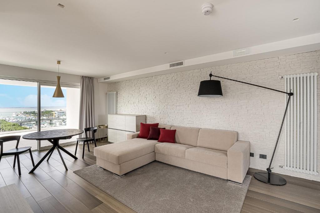 Posezení v ubytování Hotel Italia Palace
