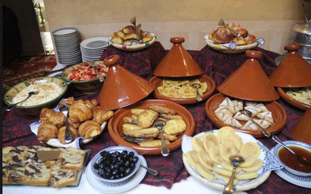 Nourriture dans le riad ou à proximité