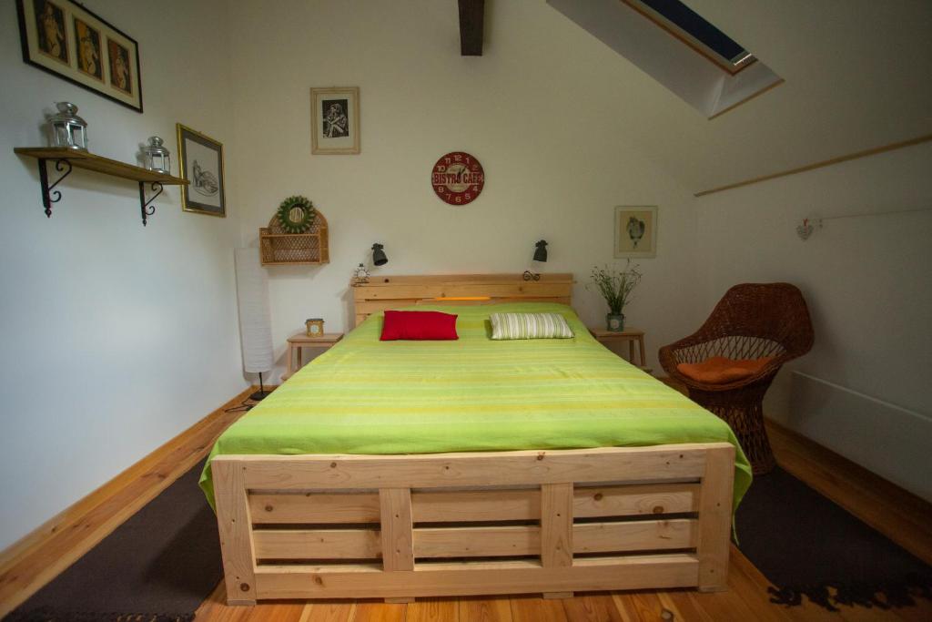 Postel nebo postele na pokoji v ubytování Guesthouse Silvani