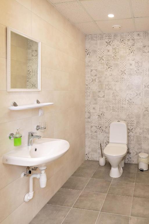Koupelna v ubytování Mia Guesthouse