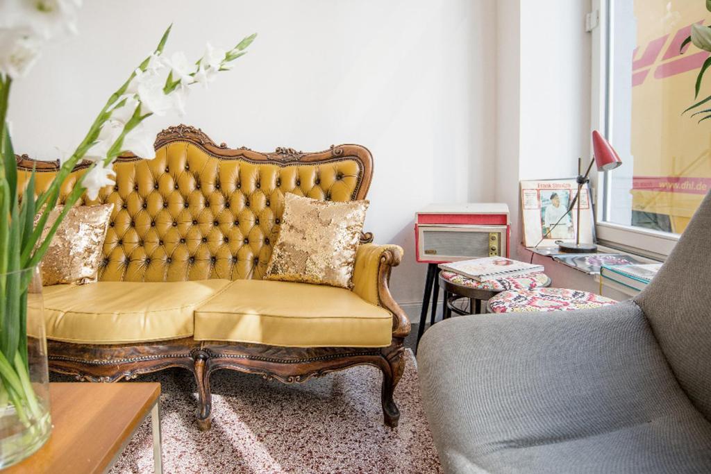 Posezení v ubytování MAISON MARSIL - Boutique Hotel Köln