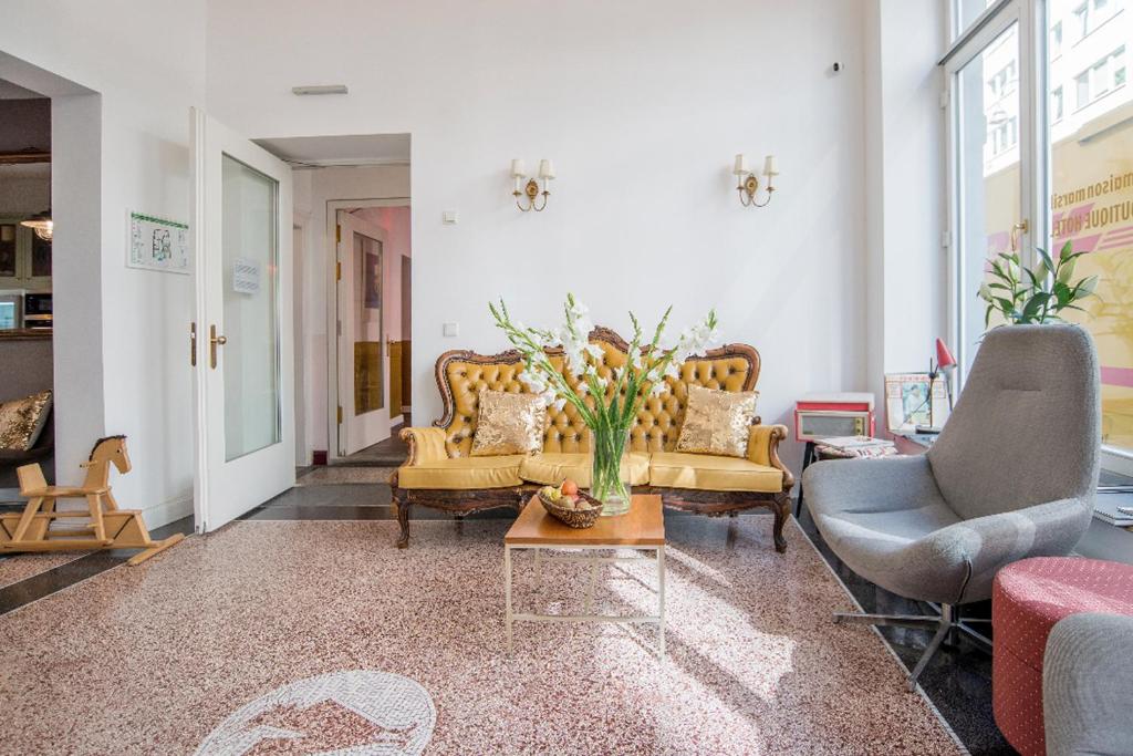 Posezení v ubytování MAISON MARSIL - Boutique Hotel Köln