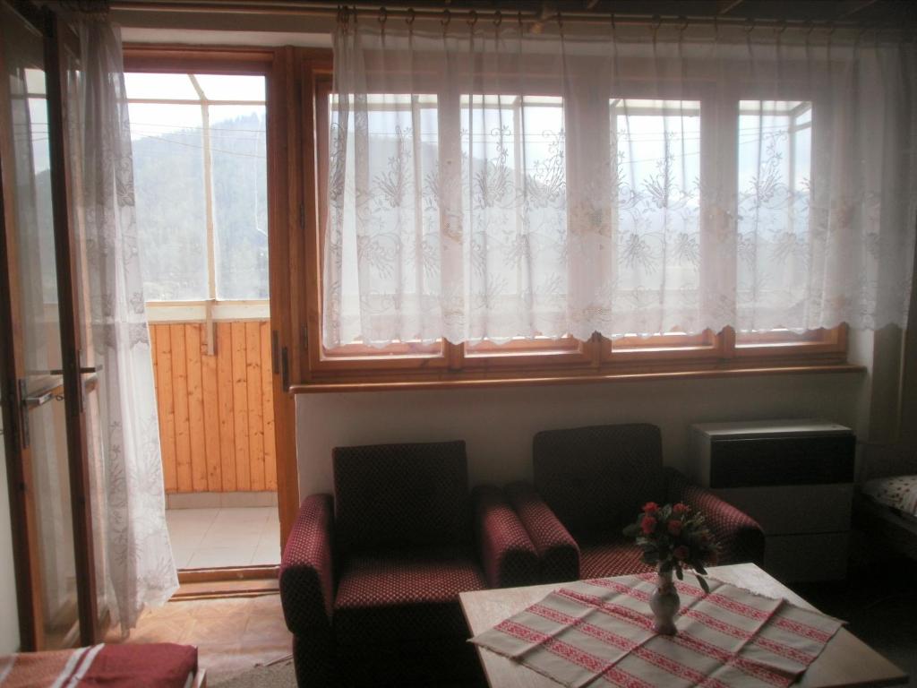 Posteľ alebo postele v izbe v ubytovaní Vysoké Tatry - Svit