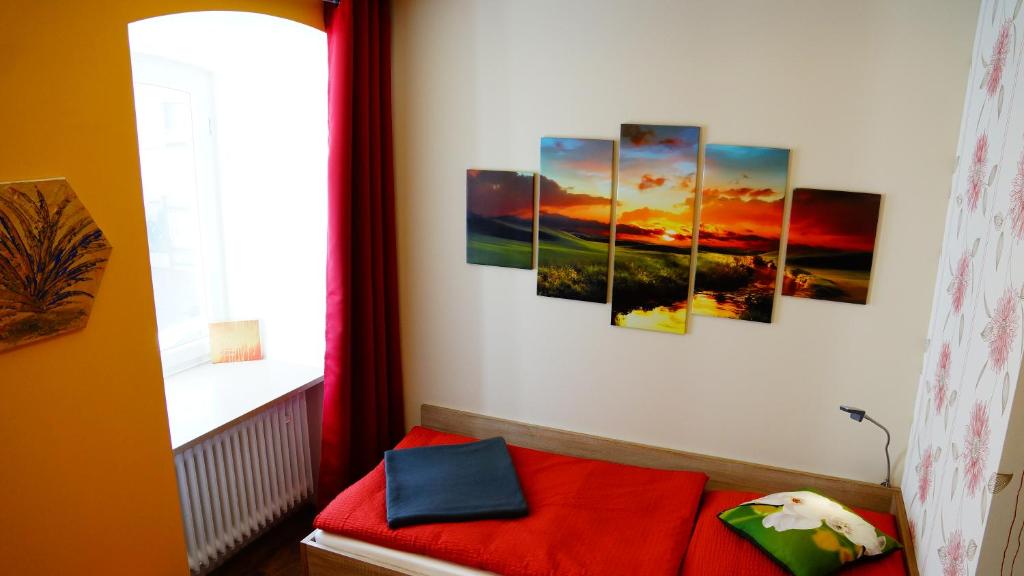 Postel nebo postele na pokoji v ubytování Bavaria City Hostel - Design Hostel