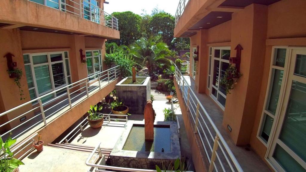 Balkón nebo terasa v ubytování Silver Sands Resort - Koh Tao