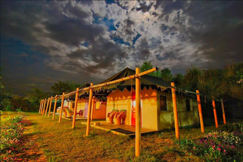 Zahrada ubytování Prakriti Farms