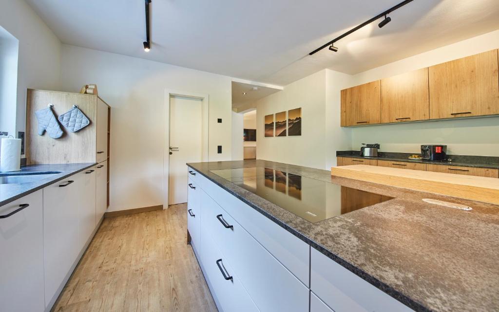 Kuchyň nebo kuchyňský kout v ubytování Chalet Fuchsbau