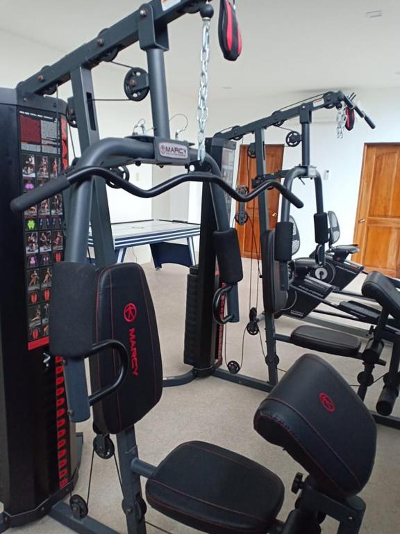 Fitness centrum a/nebo fitness zařízení v ubytování Discover Boracay Hotel