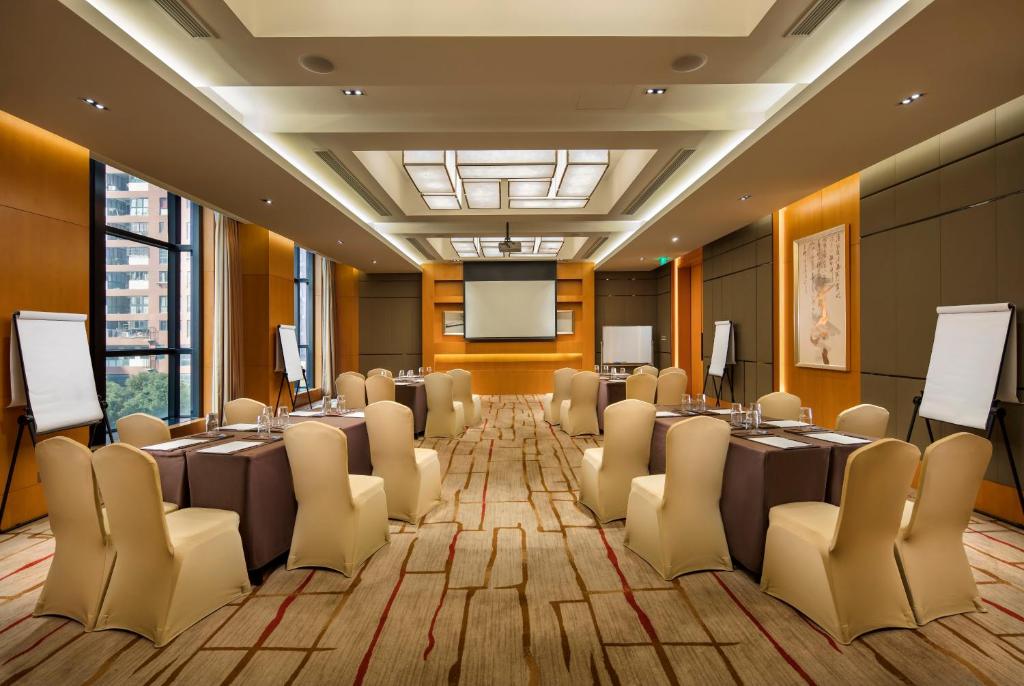 Konferenční prostory v ubytování Wyndham Shanghai Nanxiang