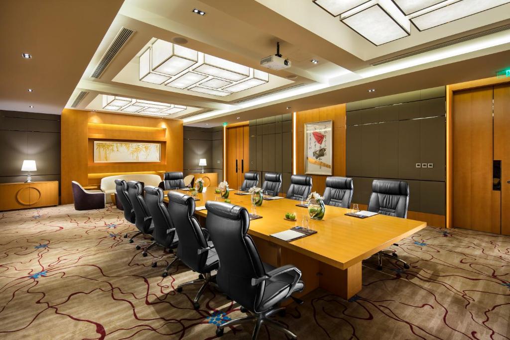 Konferenční prostory v ubytování Wyndham Shanghai Nanxiang