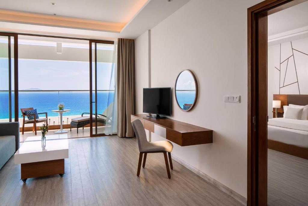 Studio 2 Giường Đơn Thông Nhau Nhìn Ra Biển