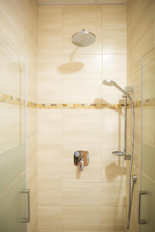 Koupelna v ubytování 4 Évszak Hegyihotel