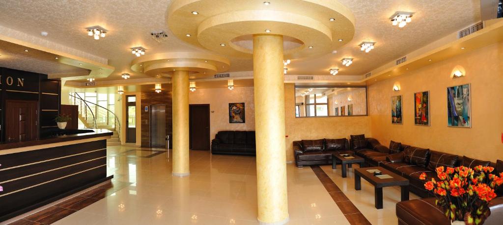 Posezení v ubytování Hotel Iris