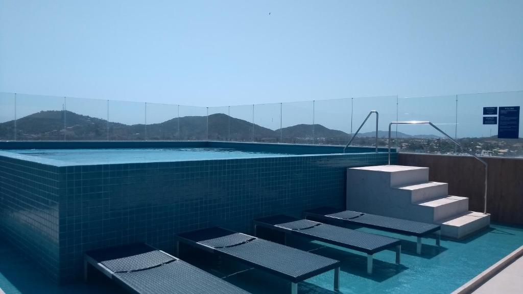  Flat Malu - A 700 metros da praia do Forte