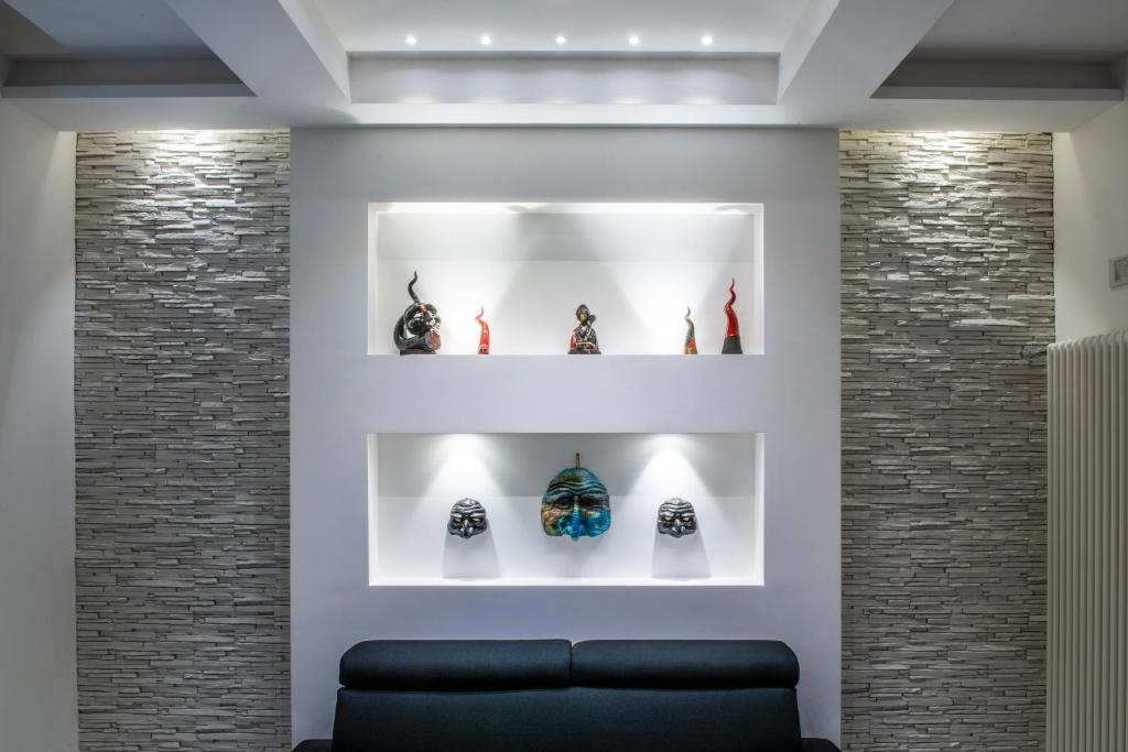 A seating area at Rettifilo 201 Exclusive Rooms