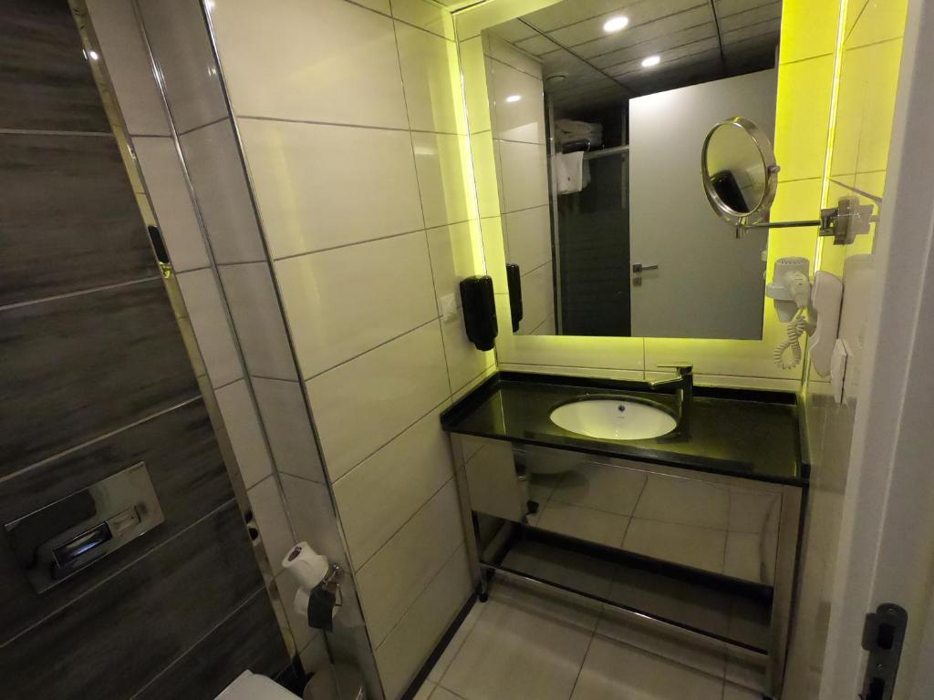 Koupelna v ubytování Tymbris Hotel Eskisehir