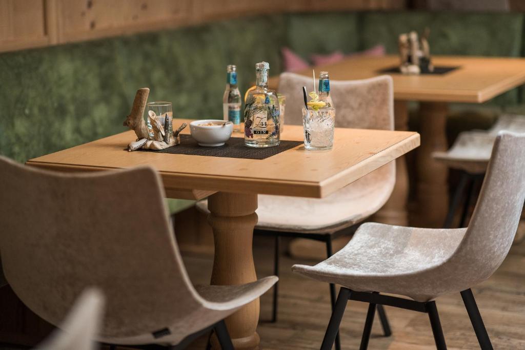 Nápoje v ubytování Hotel Lärchenhof