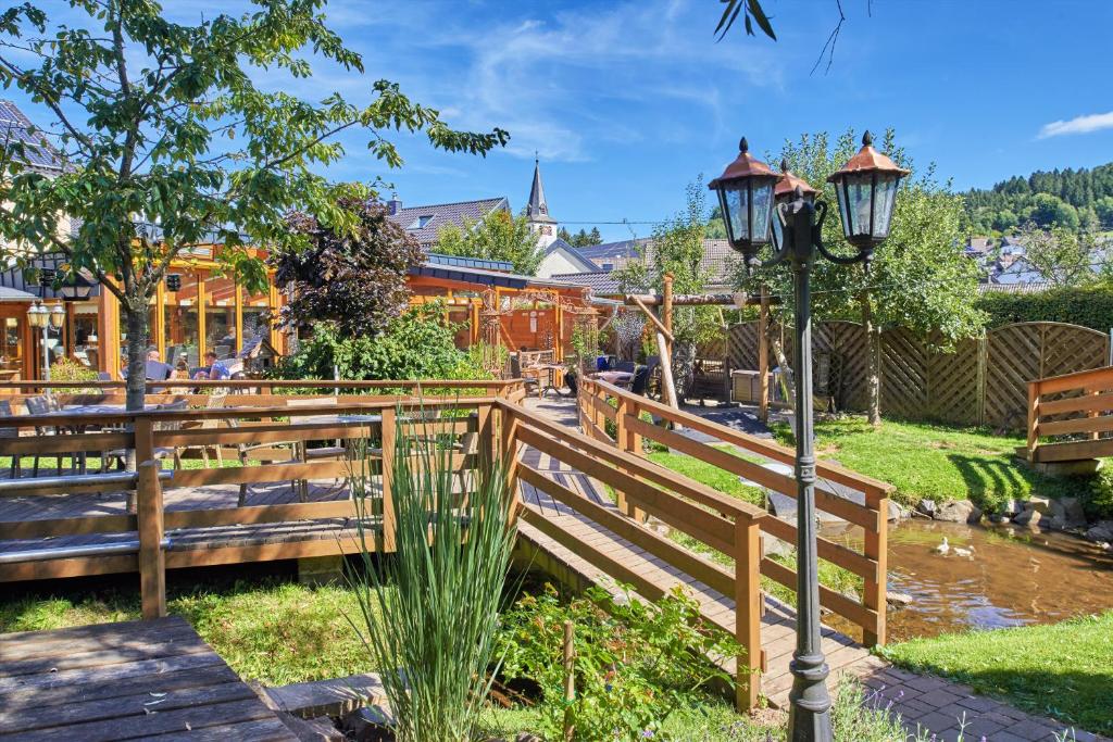 Zahrada ubytování Hotel Am Eifelsteig